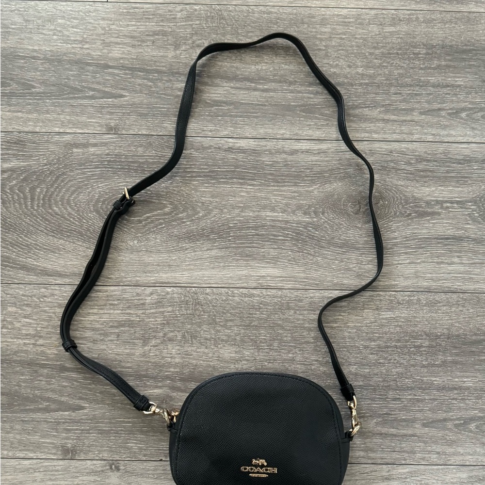 Coach Black mini Serena  Crossbody Bag